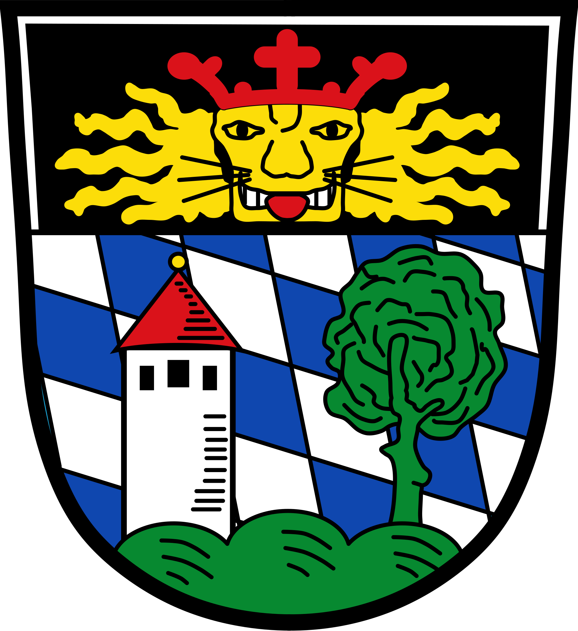 Wappen Burglengenfeld LK Schwandorf